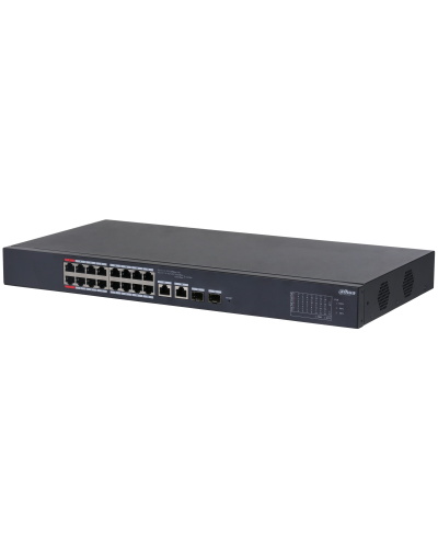16-портовый PoE коммутатор Dahua DH-CS4218-16ET-240-V2 в Энгельсе Коммутаторы Pintop.ru