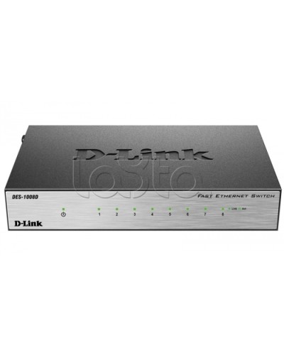 Коммутатор D-Link DES-1008D/L2B в Саратове Коммутаторы Pintop.ru