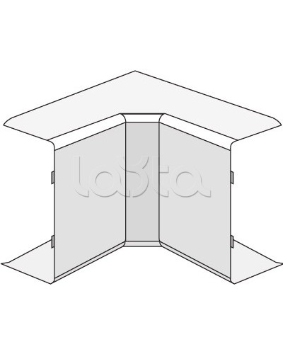 Угол внутренний AIM 50x20 DKC 00655 в Саратове Аксессуары для кабель-канала Pintop.ru