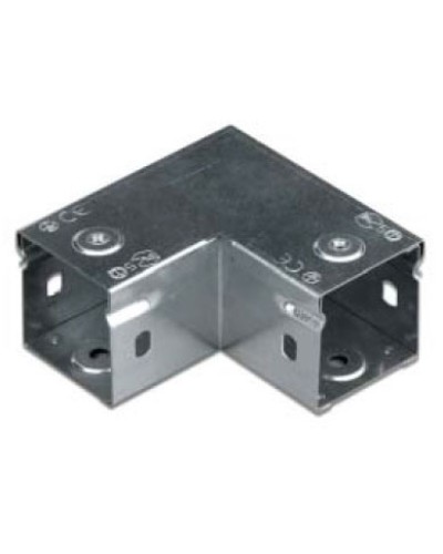 Горизонтальный угол 90 50х50, глухой 90 DKC (39000) в Саратове Крепежные изделия Pintop.ru