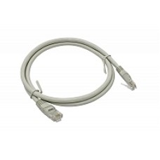 Шнур коммутационный U/UTP категория 5e PVC 0,5 м, серый DR-180005 Datarex
