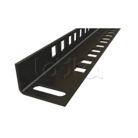 Кронштейн для крепления 19 дюймового оборудования черный RAL9005 Hyperline CTRP-19-4U-RAL9005