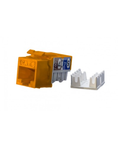 Вставка Hyperline (KJ9-8P8C-C6-90-OR) в Саратове Коннекторы Pintop.ru