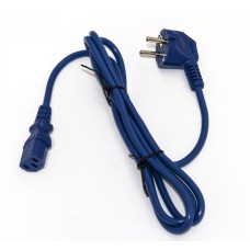 Кабель питания компьютера Hyperline PWC-IEC13-SHM-3.0-BL
