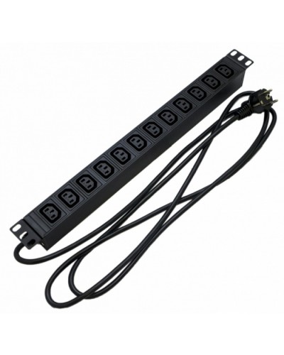 Блок розеток Hyperline SHE19-12IEC-2.5EU в Саратове Блоки розеток Pintop.ru