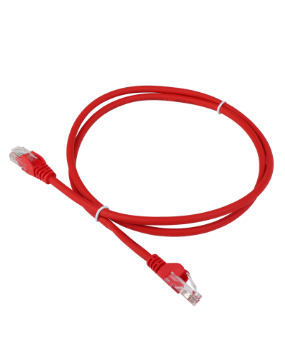 Патч-корд LANMASTER LSZH UTP кат.5e, 2.5 м, красный LANMASTER LAN-PC45/U5E-2.5-RD в Саратове Патчкорды (медные) Pintop.ru
