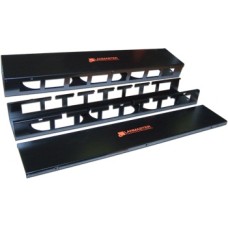 Органайзер кабельный 19" с крышкой, 2U LANMASTER (LAN-ORG/CV-2U)