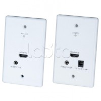 Комплект передачи HDMI с обратным ИК-повторителем SC&T HW01