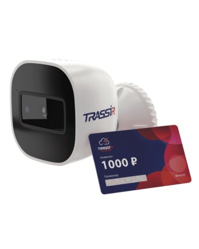 IP-камера видеонаблюдения уличная TRASSIR CloudBulletWifi в Саратове IP-камеры Pintop.ru